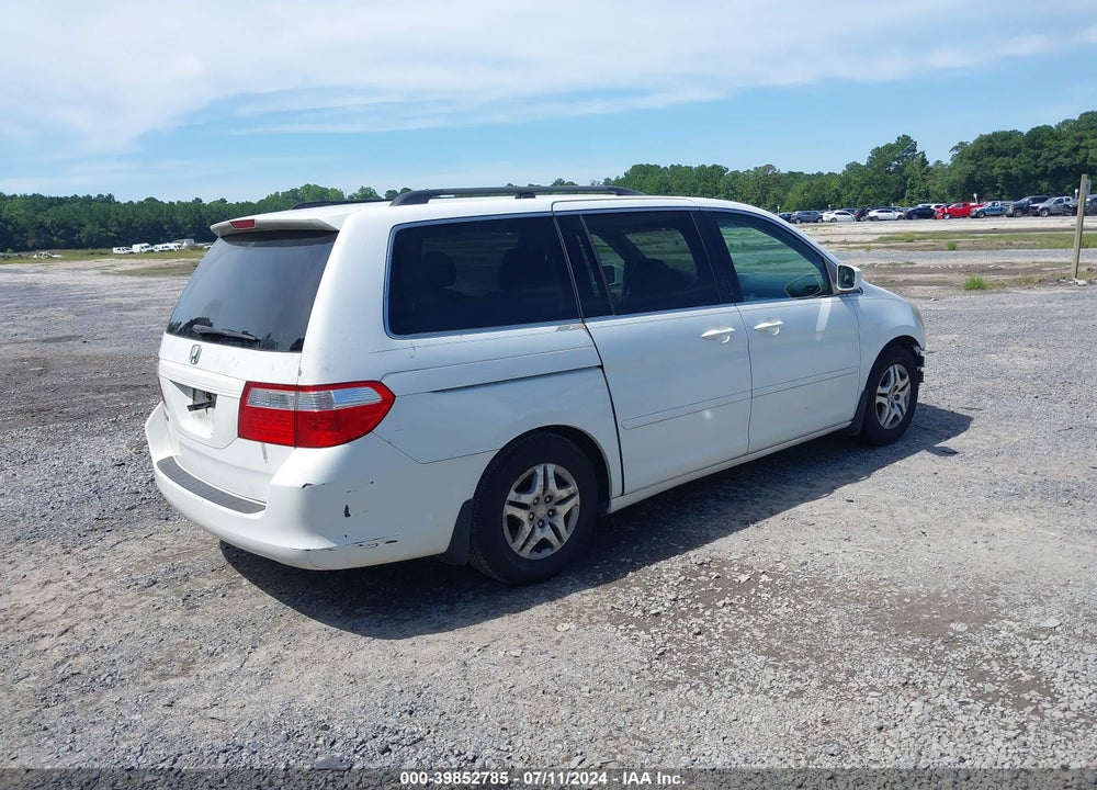 2007 HONDA ODYSSEY EX-L VIN: 5FNRL38677B450457