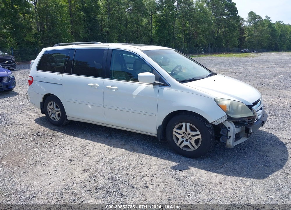 2007 HONDA ODYSSEY EX-L VIN: 5FNRL38677B450457