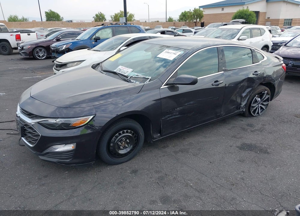 2022 CHEVROLET MALIBU FWD RS VIN: 1G1ZG5ST9NF212271