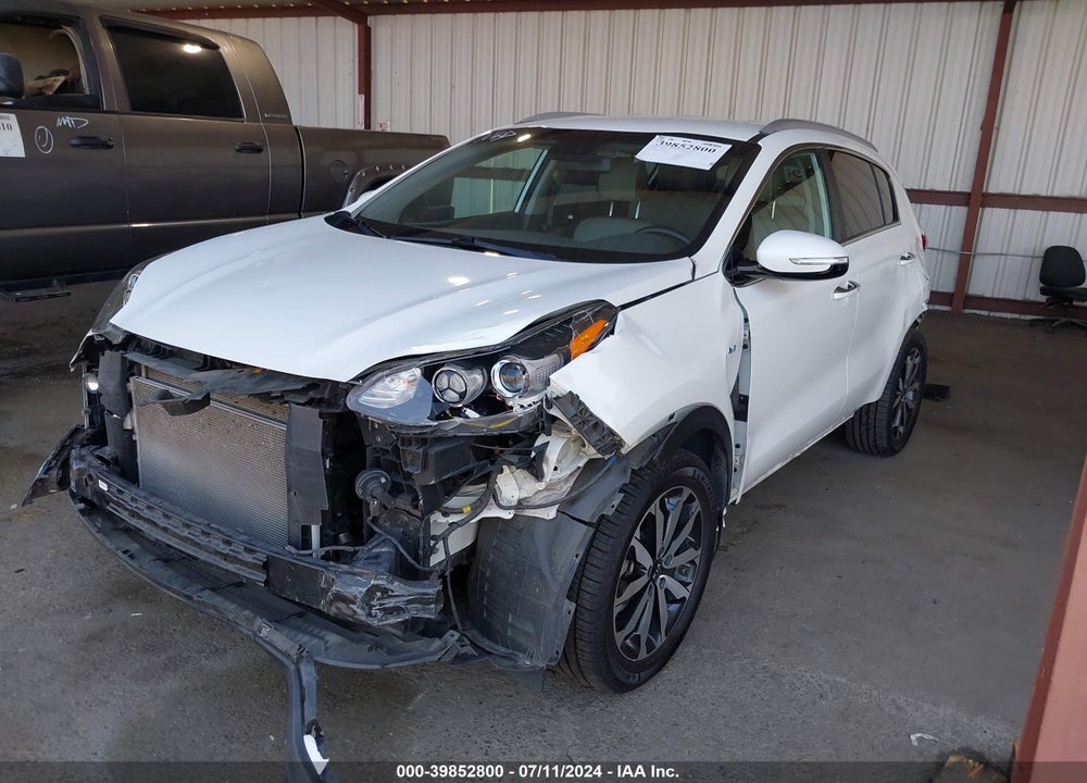 2018 KIA SPORTAGE EX VIN: KNDPNCACXJ7386333