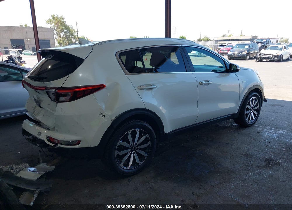 2018 KIA SPORTAGE EX VIN: KNDPNCACXJ7386333