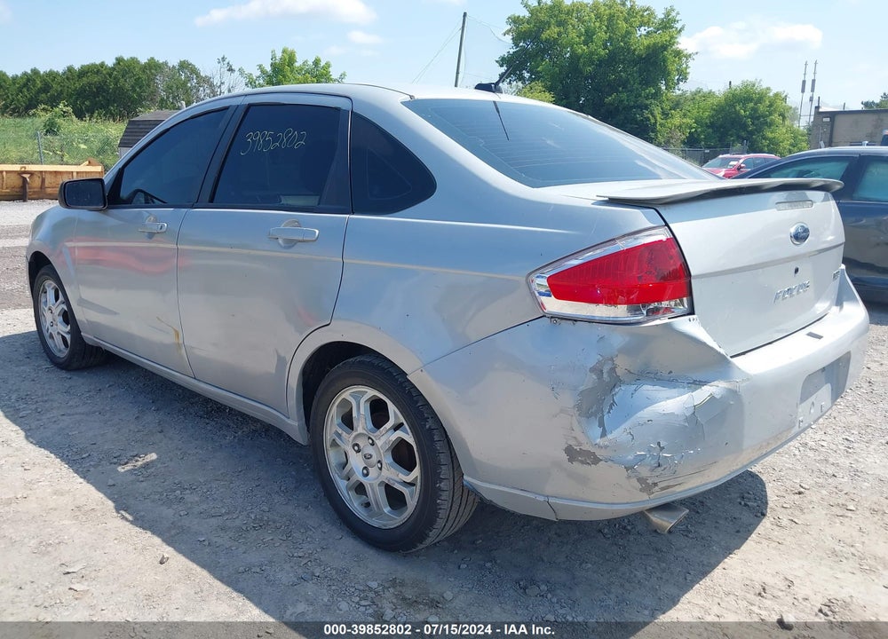 2009 FORD FOCUS SES VIN: 1FAHP36N39W226472
