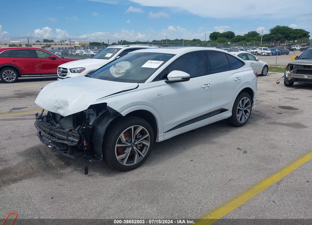 2024 AUDI Q4 SPORTBACK E-TRON PREMIUM PLUS 50 QUATTRO VIN: WA132BFZ0RP007733