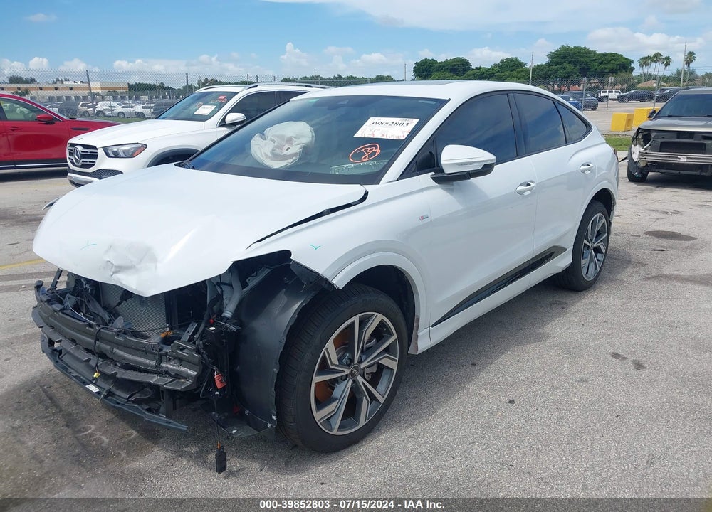2024 AUDI Q4 SPORTBACK E-TRON PREMIUM PLUS 50 QUATTRO VIN: WA132BFZ0RP007733