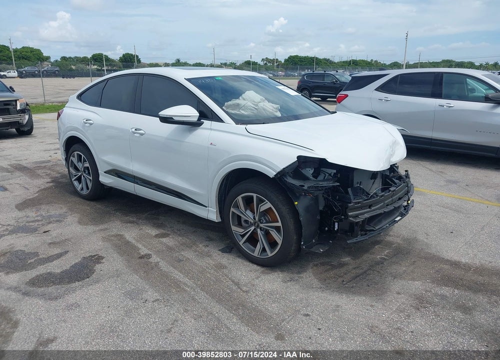 2024 AUDI Q4 SPORTBACK E-TRON PREMIUM PLUS 50 QUATTRO VIN: WA132BFZ0RP007733