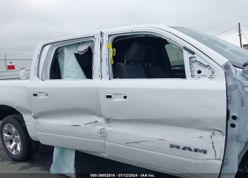 2022 RAM 1500 BIG HORN 4X4 5'7 BOX VIN: 1C6RRFFG1NN447734