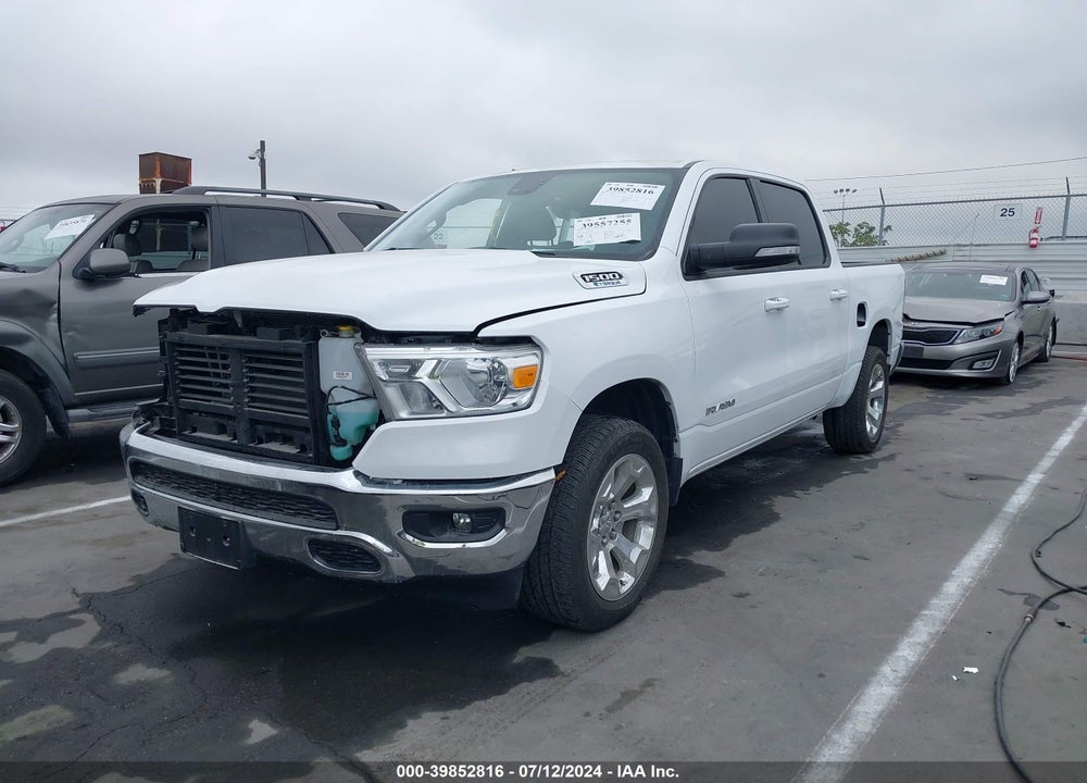 2022 RAM 1500 BIG HORN 4X4 5'7 BOX VIN: 1C6RRFFG1NN447734