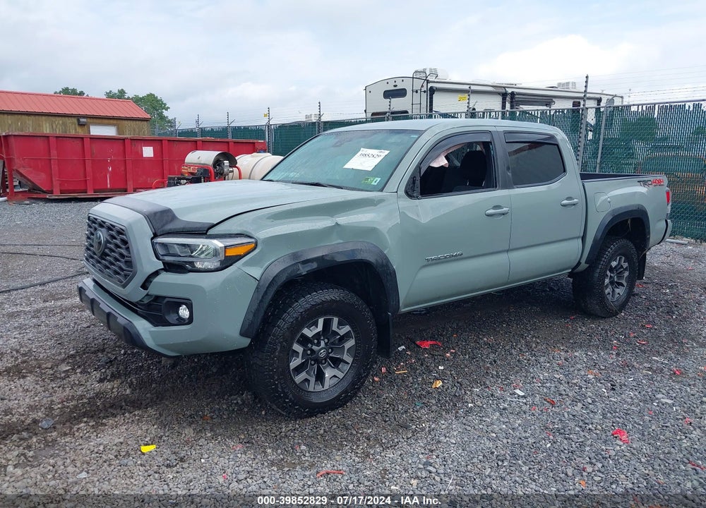 2022 TOYOTA TACOMA TRD OFF ROAD VIN: 3TMCZ5AN1NM511537