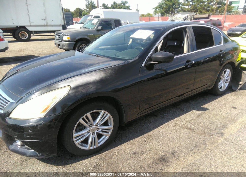 2012 INFINITI G37 JOURNEY VIN: JN1CV6AP6CM620316