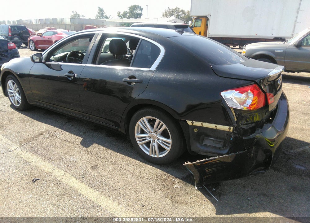 2012 INFINITI G37 JOURNEY VIN: JN1CV6AP6CM620316