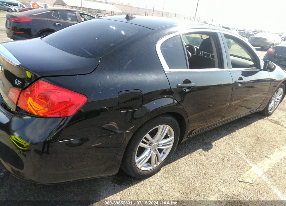 2012 INFINITI G37 JOURNEY VIN: JN1CV6AP6CM620316