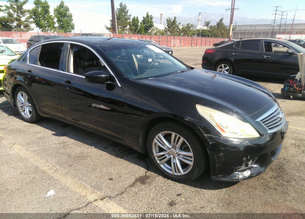 2012 INFINITI G37 JOURNEY VIN: JN1CV6AP6CM620316