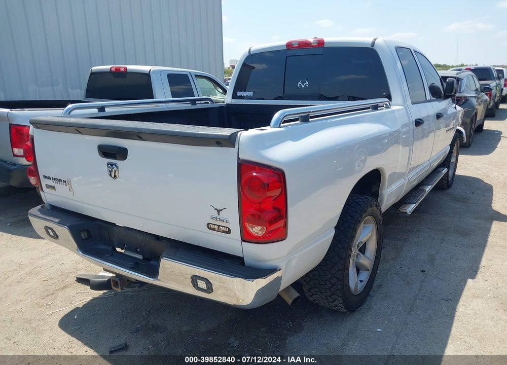 2007 DODGE RAM 1500 SLT VIN: 1D7HA18P77S153292