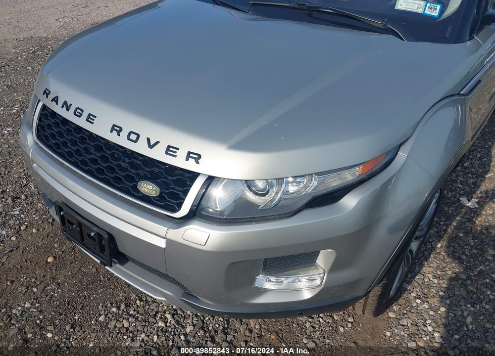 2012 LAND ROVER RANGE ROVER EVOQUE PURE PLUS VIN: SALVV2BG4CH624976