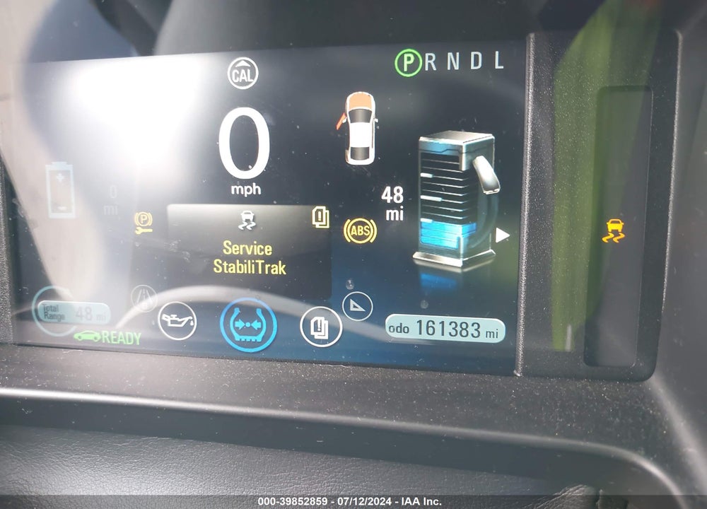 2013 CHEVROLET VOLT VIN: 1G1RF6E48DU106322