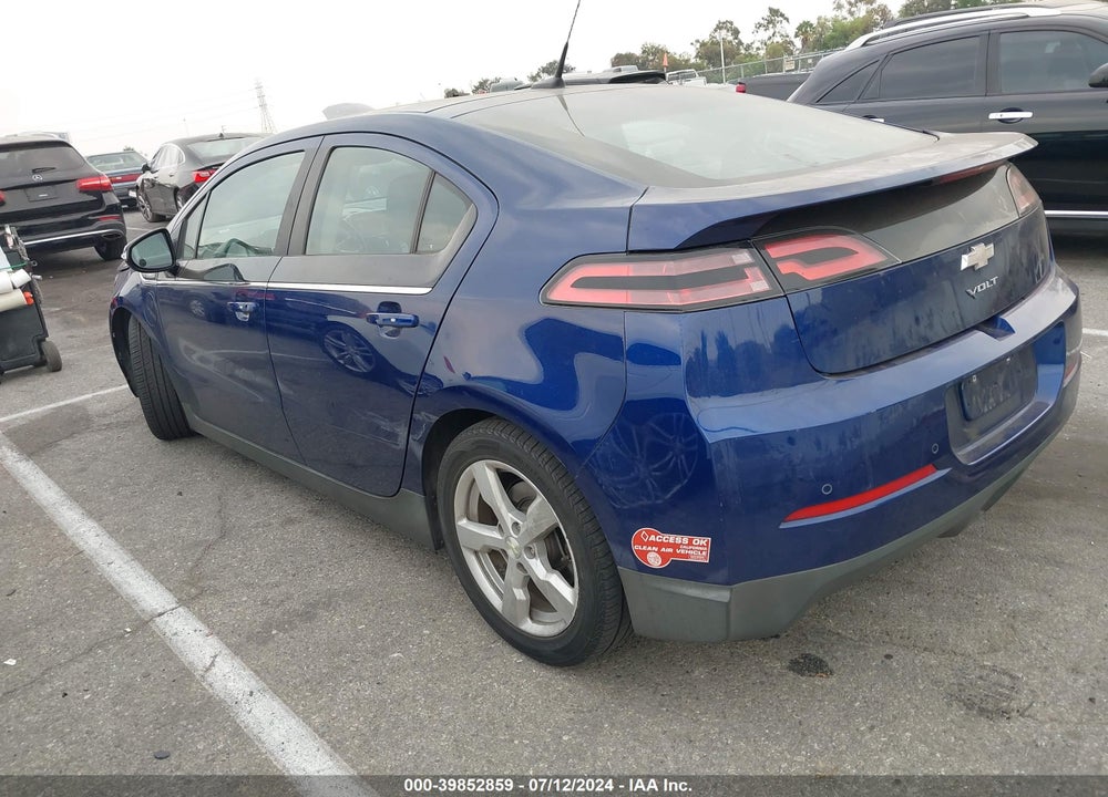 2013 CHEVROLET VOLT VIN: 1G1RF6E48DU106322