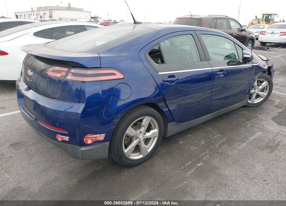 2013 CHEVROLET VOLT VIN: 1G1RF6E48DU106322
