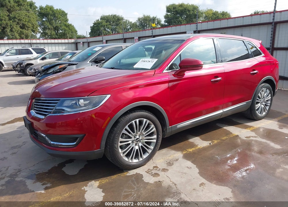 2018 LINCOLN MKX RESERVE VIN: 2LMPJ6LR2JBL23605