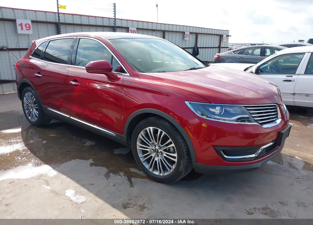 2018 LINCOLN MKX RESERVE VIN: 2LMPJ6LR2JBL23605