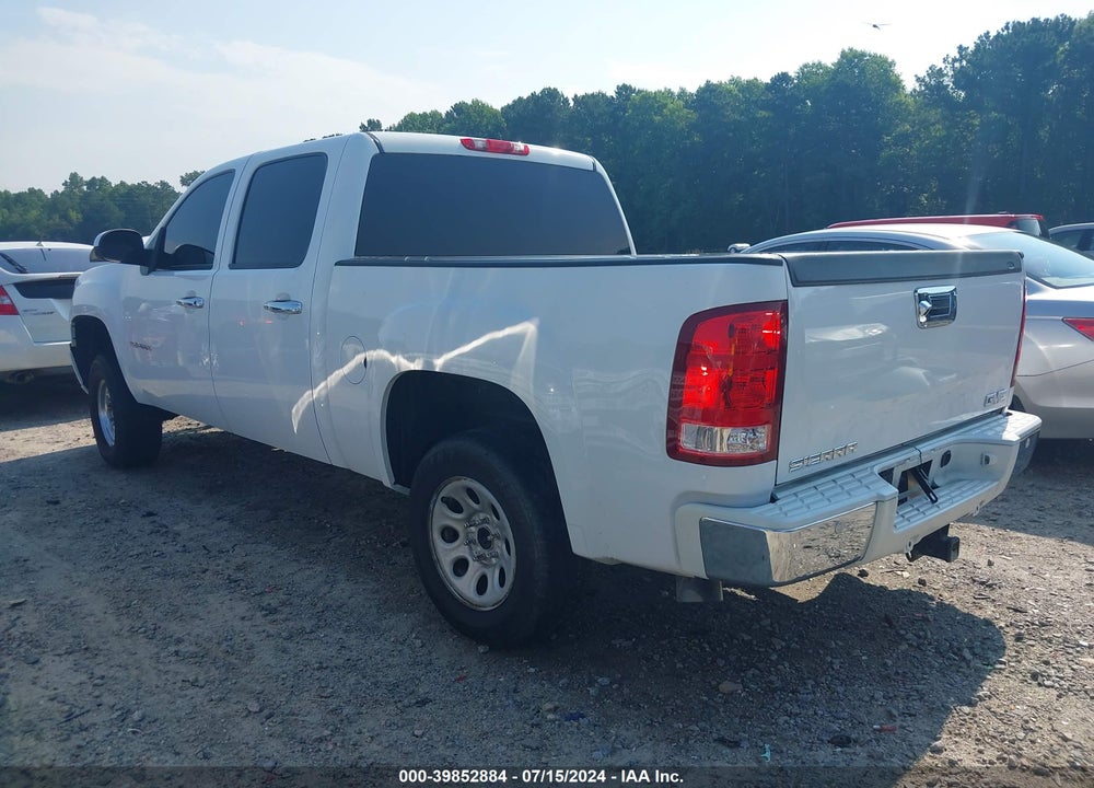 2013 GMC SIERRA 1500 SLE VIN: 3GTP2VE7XDG381174