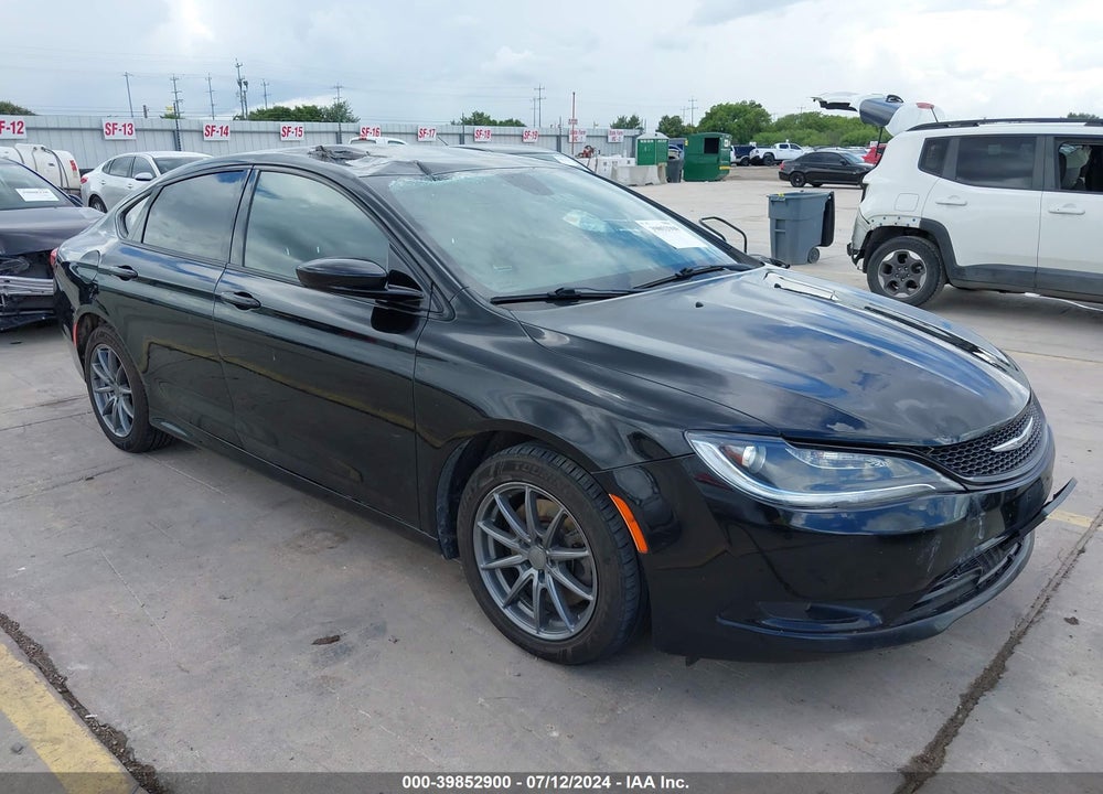 2016 CHRYSLER 200 S VIN: 1C3CCCDG3GN114671