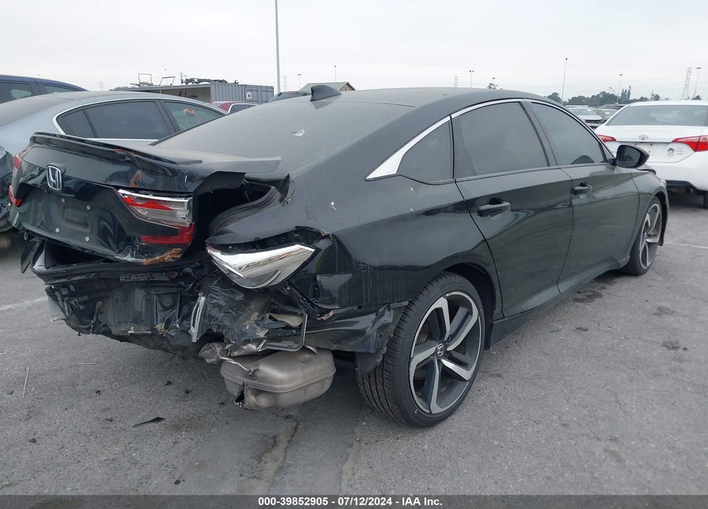 2018 HONDA ACCORD SPORT VIN: 1HGCV1F34JA150910