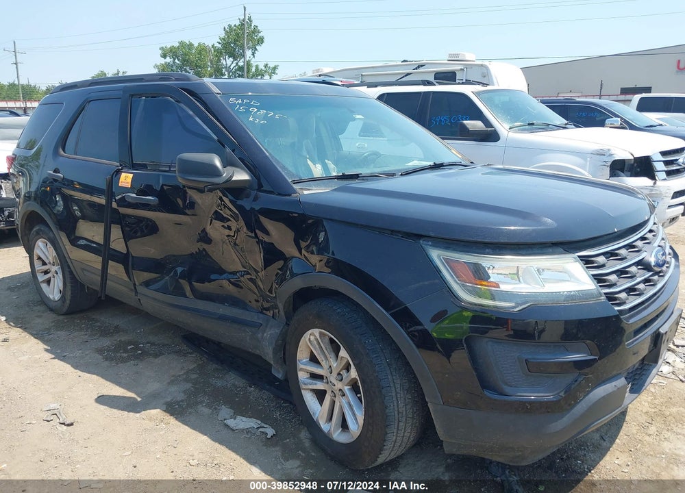 2016 FORD EXPLORER VIN: 1FM5K7B8XGGC85587