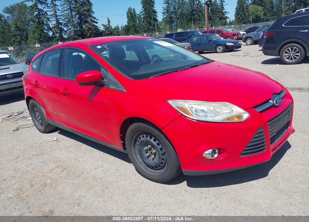 2012 FORD FOCUS SE VIN: 1FAHP3K23CL325314