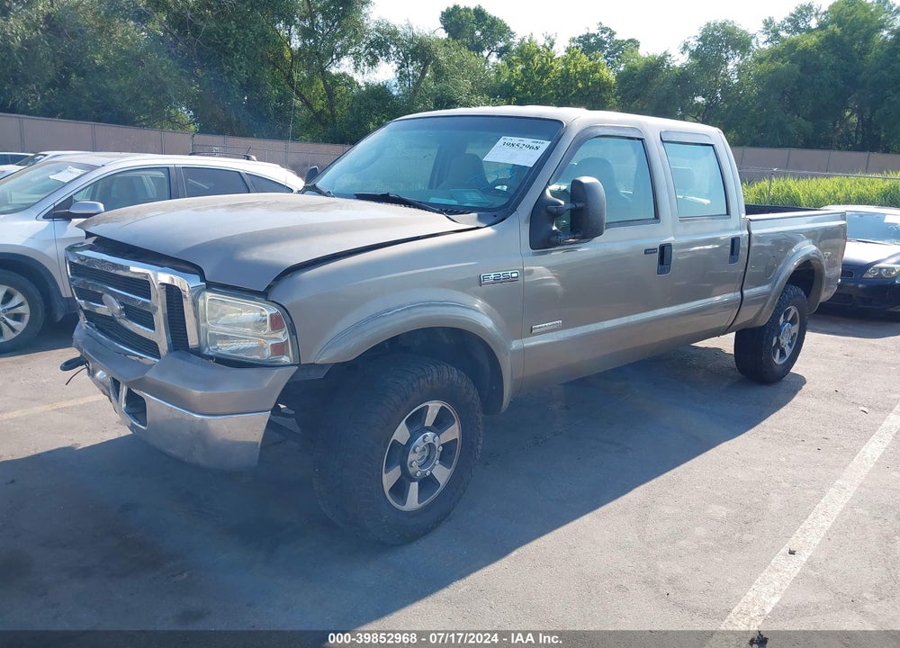 2005 FORD F-250 LARIAT/XL/XLT VIN: 1FTSW21P75EC29817