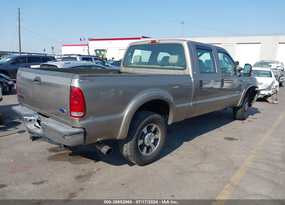2005 FORD F-250 LARIAT/XL/XLT VIN: 1FTSW21P75EC29817