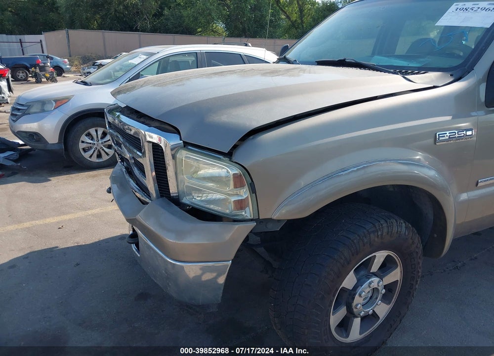 2005 FORD F-250 LARIAT/XL/XLT VIN: 1FTSW21P75EC29817