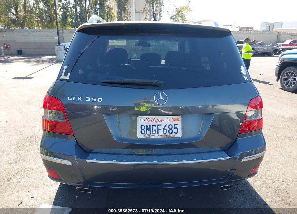 2011 MERCEDES-BENZ GLK 350 VIN: WDCGG5GB2BF559932
