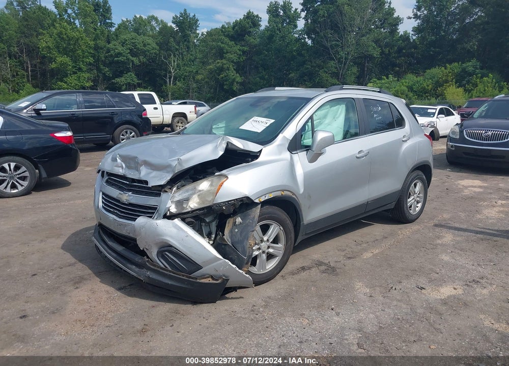 2015 CHEVROLET TRAX LT VIN: KL7CJLSBXFB067192