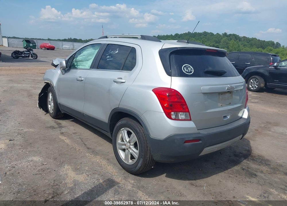 2015 CHEVROLET TRAX LT VIN: KL7CJLSBXFB067192