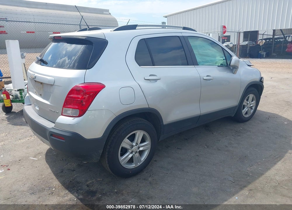 2015 CHEVROLET TRAX LT VIN: KL7CJLSBXFB067192
