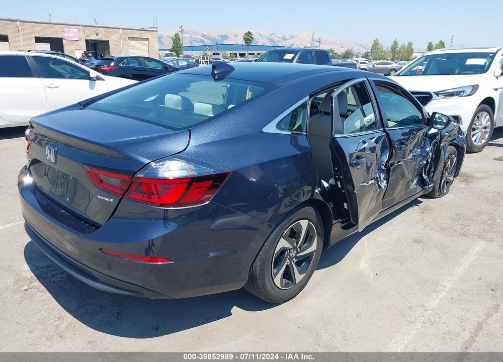 2021 HONDA INSIGHT EX VIN: 19XZE4F53ME005855