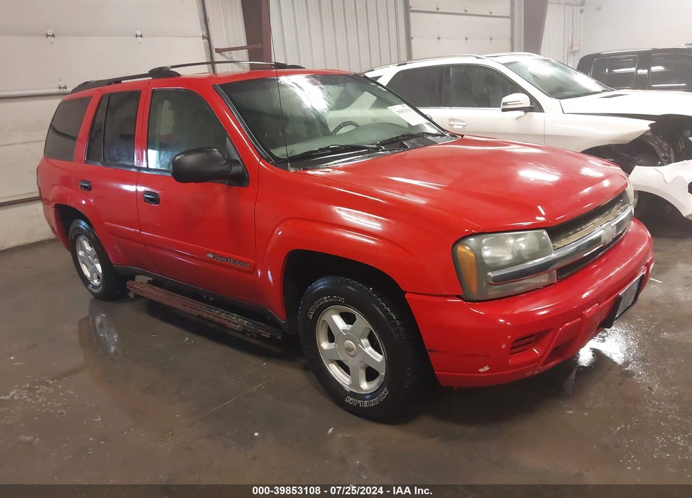 2002 CHEVROLET TRAILBLAZER LS VIN: 1GNDT13S722423152
