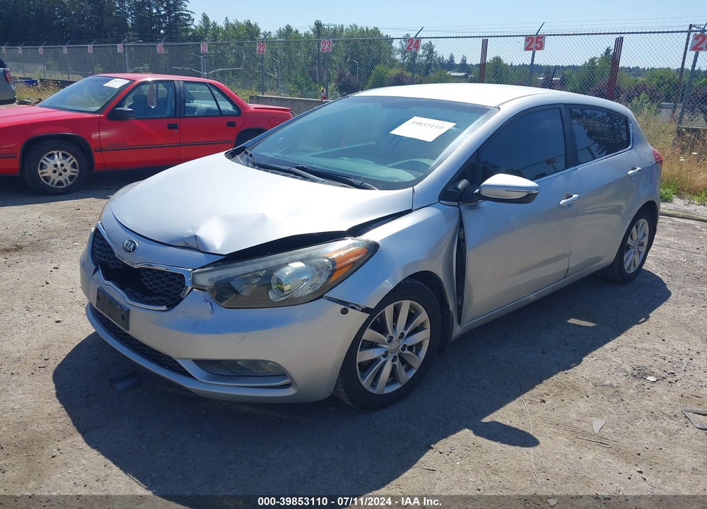 2015 KIA FORTE EX VIN: KNAFX5A86F5303414