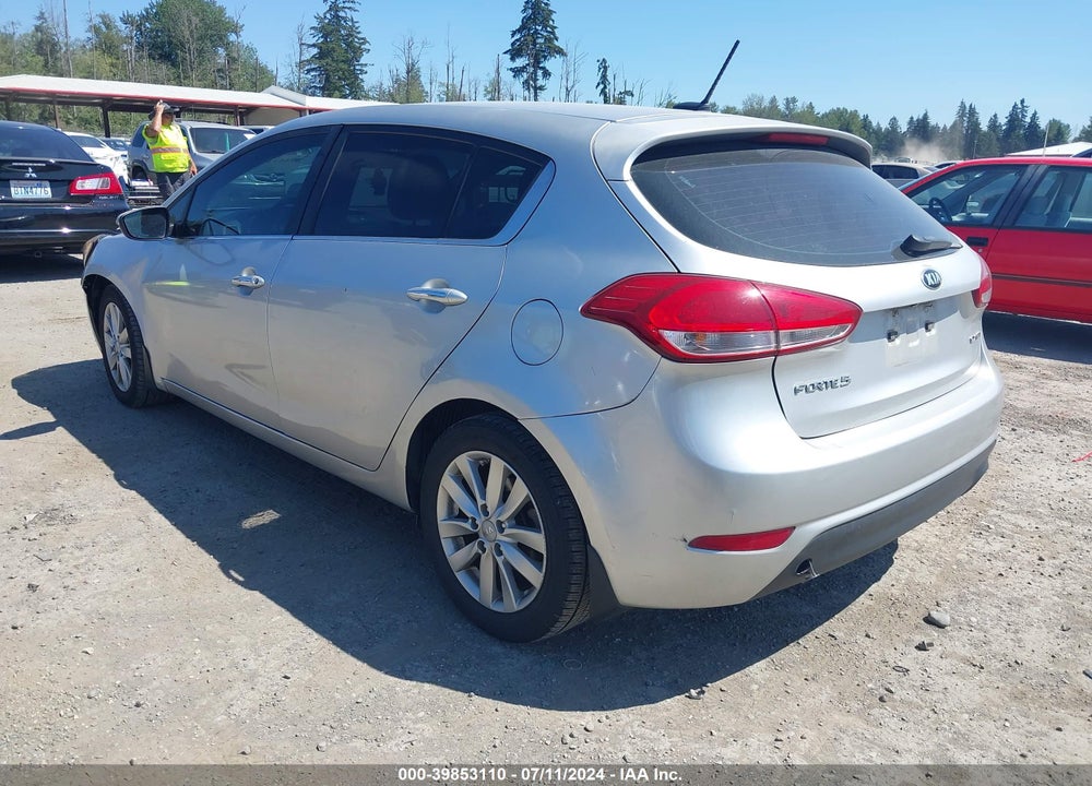 2015 KIA FORTE EX VIN: KNAFX5A86F5303414