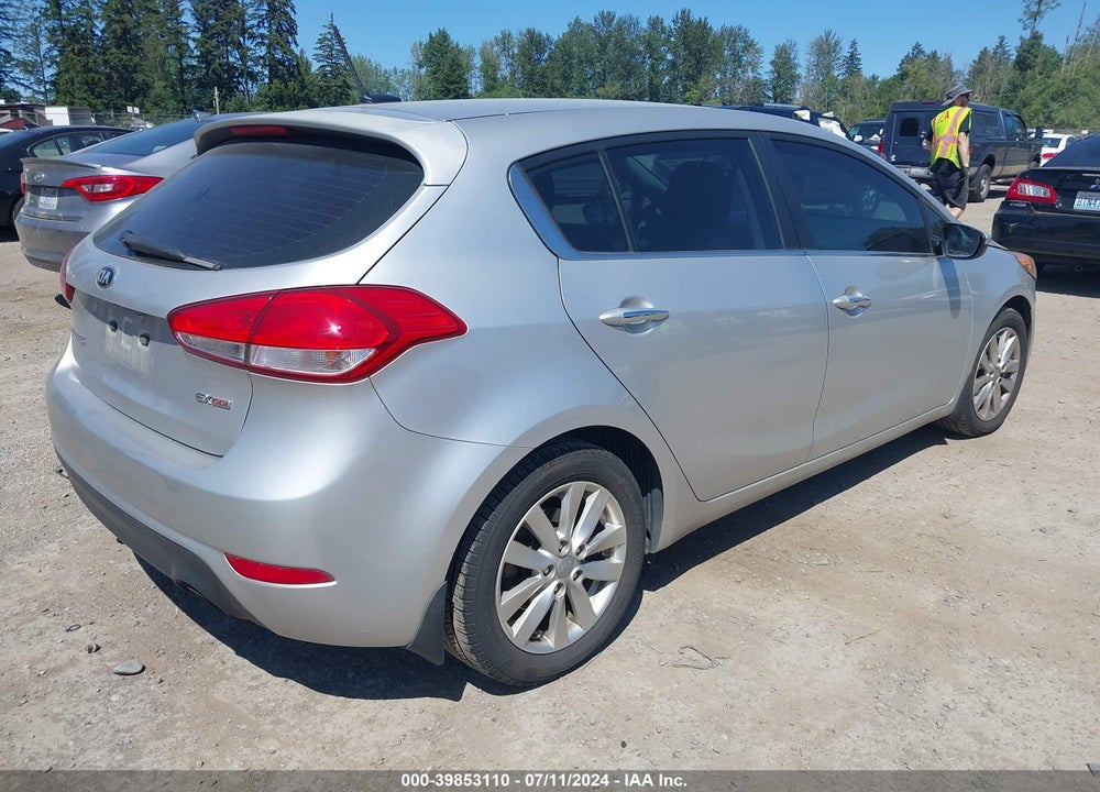 2015 KIA FORTE EX VIN: KNAFX5A86F5303414
