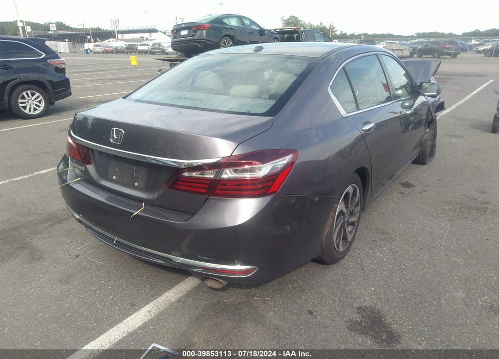 2016 HONDA ACCORD EX-L VIN: 1HGCR2F85GA144340