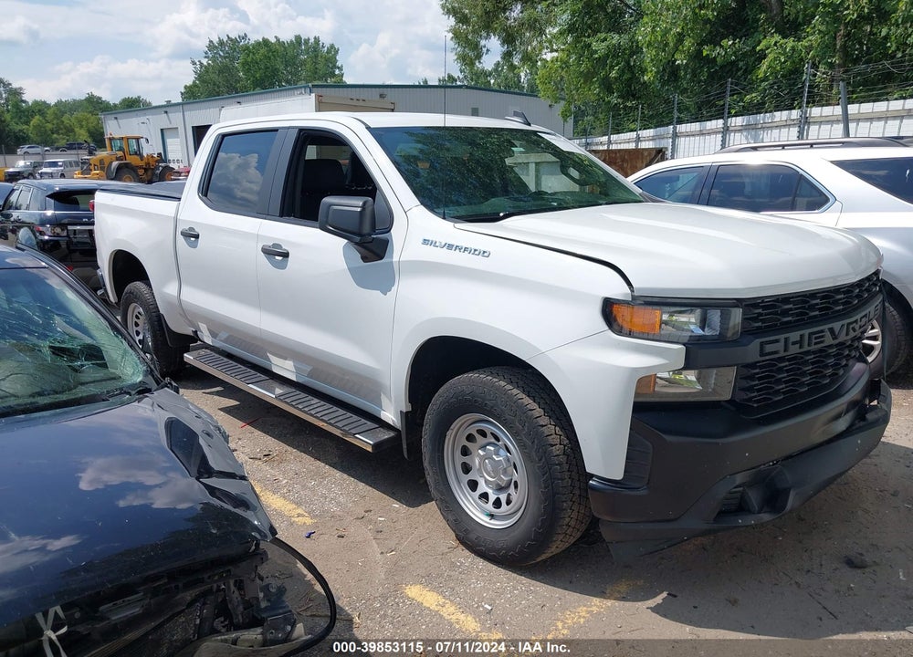2021 CHEVROLET SILVERADO 1500 2WD SHORT BED WT VIN: 1GCPWAEF0MZ163927
