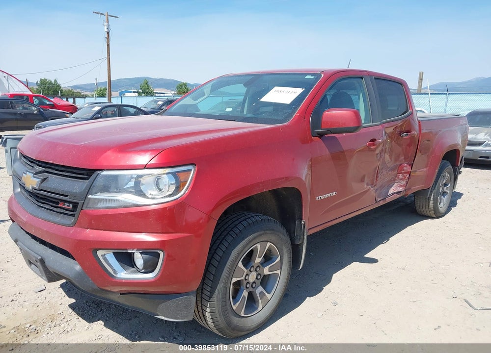 2016 CHEVROLET COLORADO Z71 VIN: 1GCGTDE31G1190170