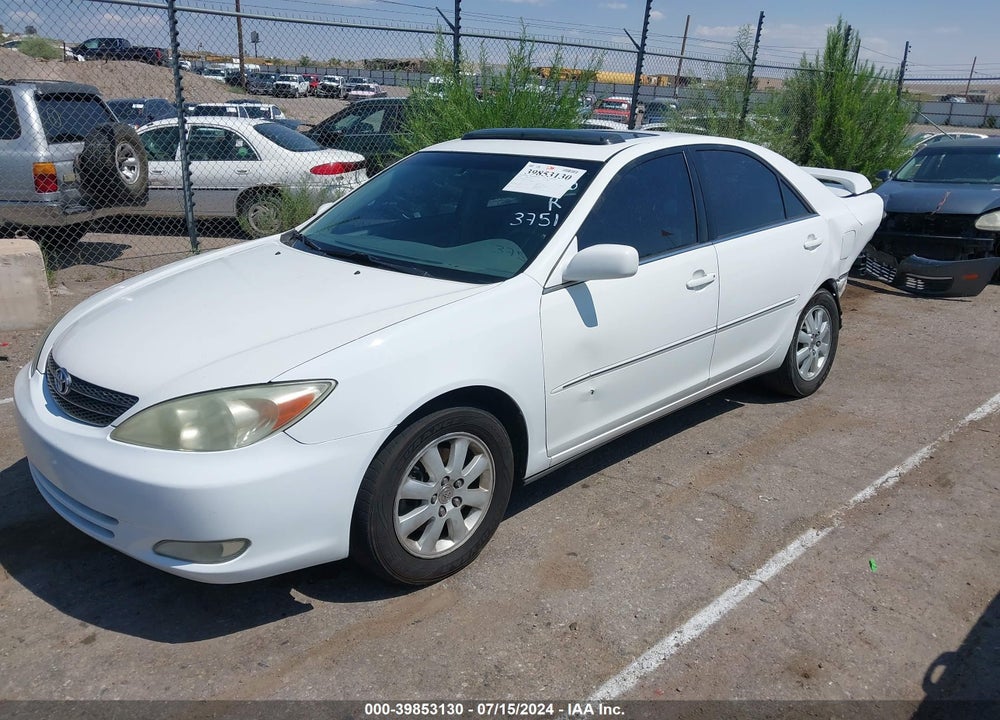 2004 TOYOTA CAMRY XLE V6 VIN: 4T1BF30K04U063751