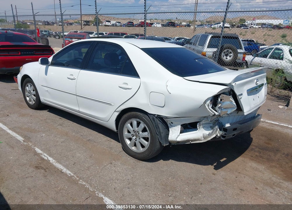 2004 TOYOTA CAMRY XLE V6 VIN: 4T1BF30K04U063751