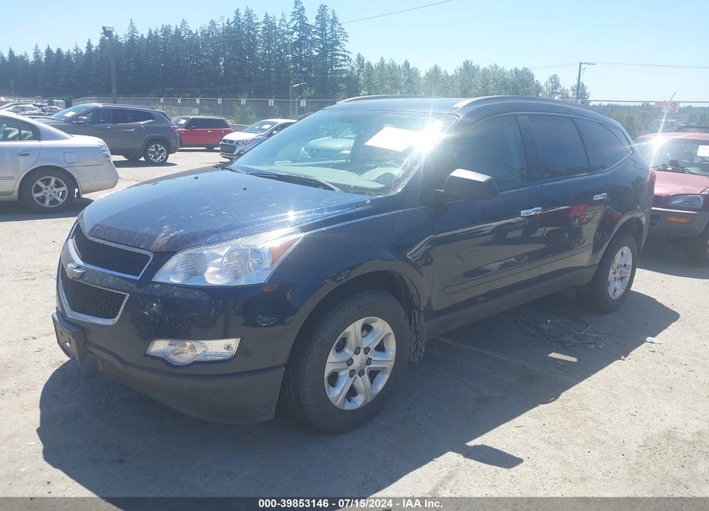 2010 CHEVROLET TRAVERSE LS VIN: 1GNLVEED9AJ203835