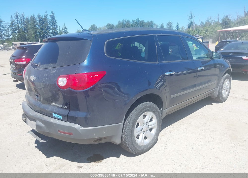 2010 CHEVROLET TRAVERSE LS VIN: 1GNLVEED9AJ203835