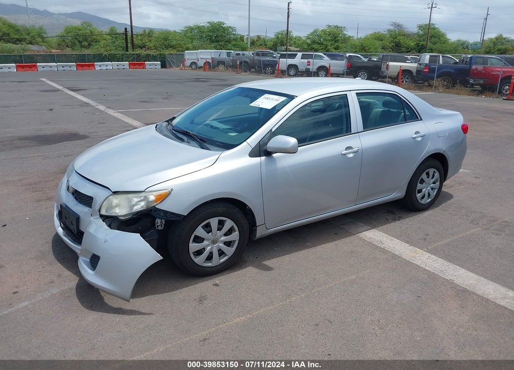 2010 TOYOTA COROLLA LE VIN: 2T1BU4EE5AC500185