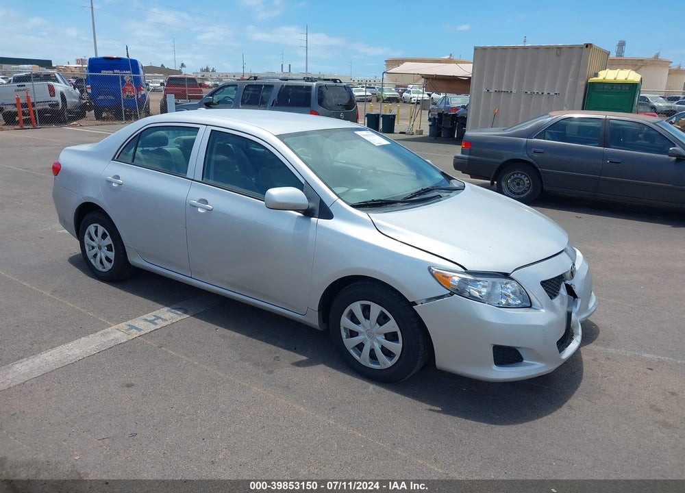2010 TOYOTA COROLLA LE VIN: 2T1BU4EE5AC500185