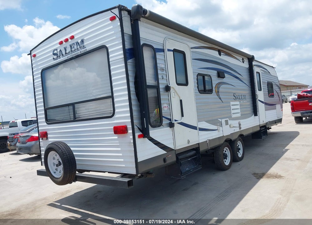 2016 FOREST RIVER SALEM VIN: 4X4TSMC28GA315557